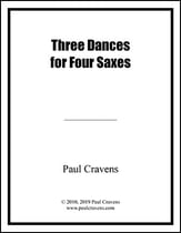 Three Dances for Four Saxes P.O.D. cover